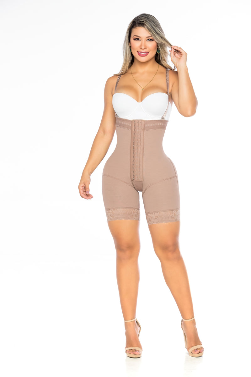 BBL Barbie Sculpt | Stage 2-3 Faja Short I Strapless I Front Hooks
