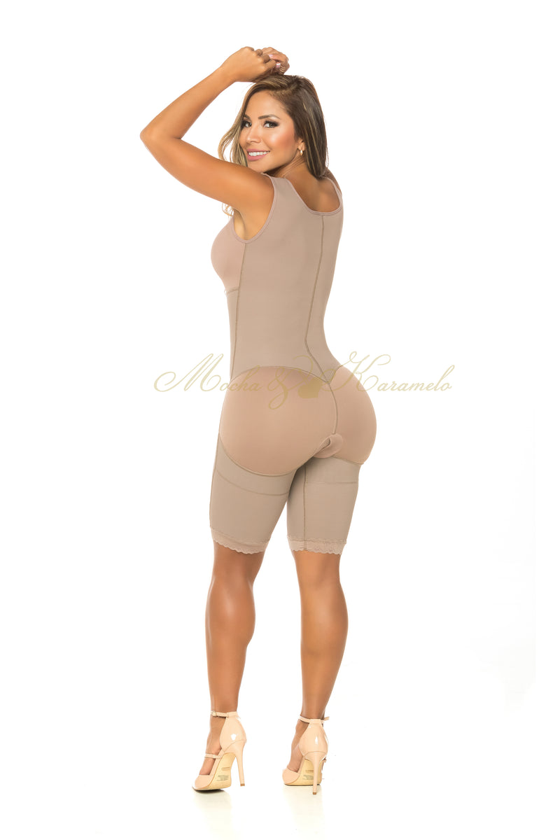 BBL Hourglass Sculpt | Stage 2-3 Faja I Built-In Bra I Front Zipper